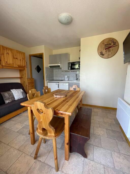 Appartement Aux Pieds Des Pistes - La Plagne Montalbert - Panorama 1350 Dış mekan fotoğraf